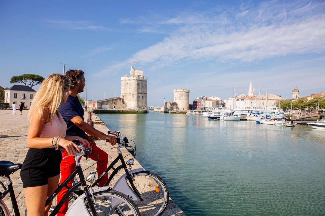 Appartement Tout Confort En Mezzanine A 20Mn A Pied Du Centre-Ville Avec Tv Et Wifi La Rochelle  Luaran gambar