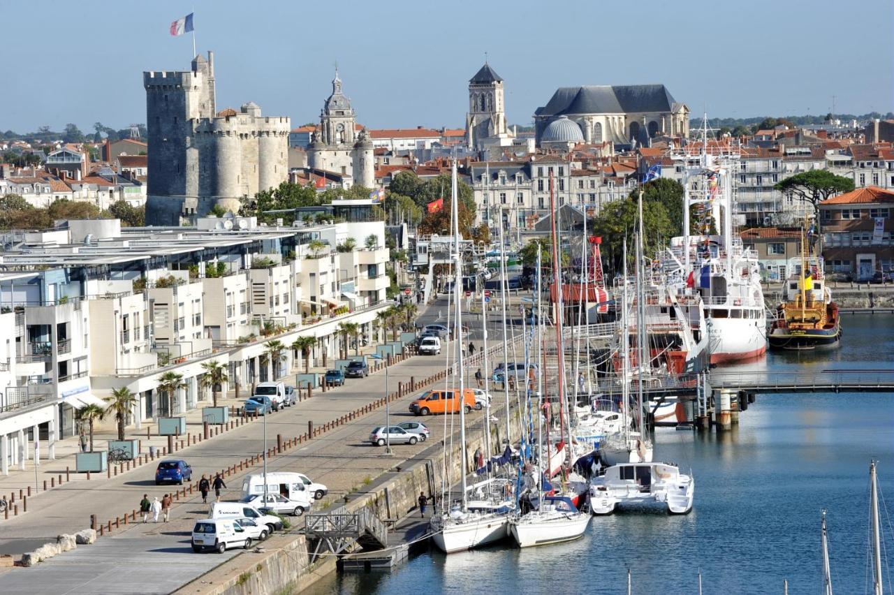 Appartement Tout Confort En Mezzanine A 20Mn A Pied Du Centre-Ville Avec Tv Et Wifi La Rochelle  Luaran gambar