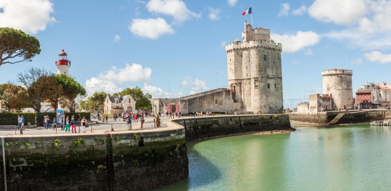 Appartement Tout Confort En Mezzanine A 20Mn A Pied Du Centre-Ville Avec Tv Et Wifi La Rochelle  Luaran gambar