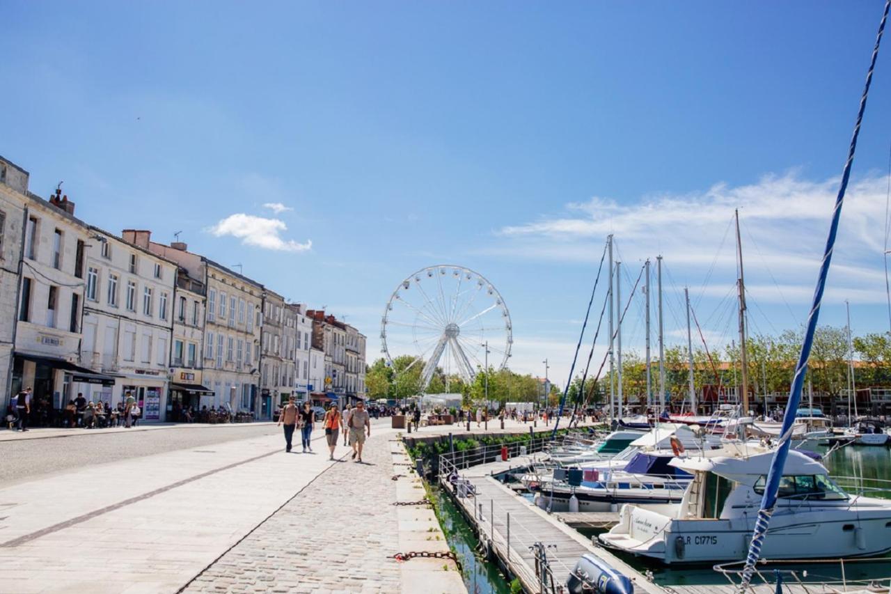 Appartement Tout Confort En Mezzanine A 20Mn A Pied Du Centre-Ville Avec Tv Et Wifi La Rochelle  Luaran gambar